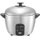 Sunpentown 3 cups Stainless Steel Rice Cooker / Steamer SC 886