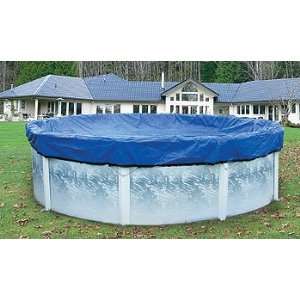    Skirted Blue/Black Winter Cover for 24 ft. Round Pool Toys & Games