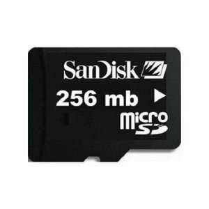  256 MB Micro SD Memory Card + SD Adapter Electronics