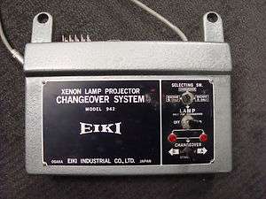 EIKI 16mm Xenon Projector Changover CONTROL Model 942  