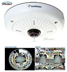 Geo vision 360 Degree IP Fisheye Dome camera  