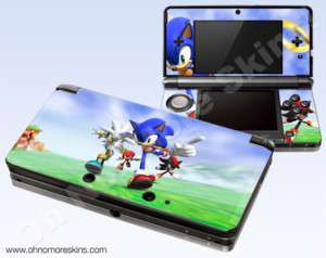 Nintendo 3DS Skin Vinyl Decal   Sonic Rivals #2  