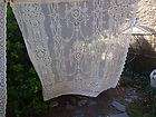 Ecru Off White Lace Cotton Poly Panel Curtain 54 Wide x 63 Length