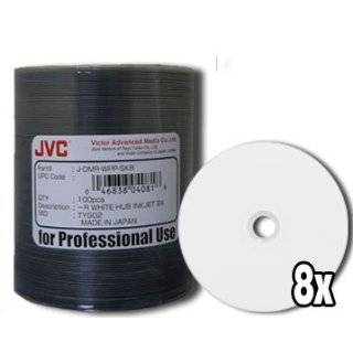 Taiyo Yuden/JVC   100 x DVD R ( G )   4.7 GB 8x   ink jet printable 