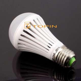 10x 7W E27 LED Lamp Bulb WhiteWarm Light Energy Saving Super Bright 