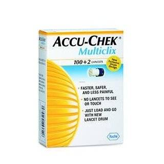 Accu Chek Multiclix Lancets 102ct by Accu Chek