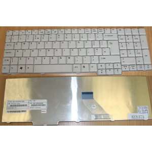 Acer Aspire 7520 7A1G08Mi White UK Replacement Laptop Keyboard (KEY375 