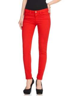 GUESS? Jeans, Brittney Skinny Leg, Red Hot Wash