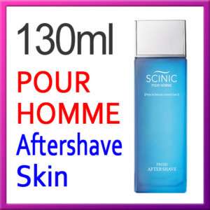 SCINIC Pour Homme Fresh AfterShave Skin 130ml BELLOGIRL  