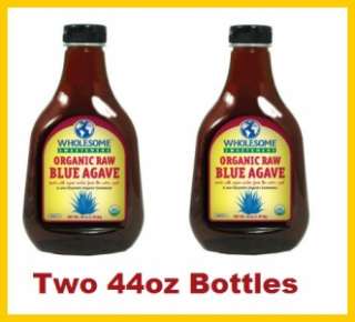 Wholesome Sweeteners Organic Raw Blue Agave 88oz bottle  