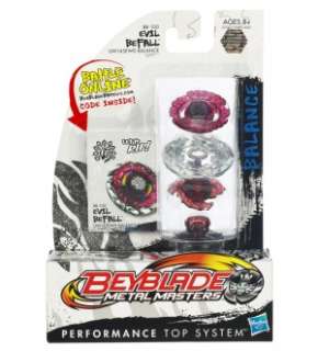 Beyblade Metal Fusion Masters Battle Top BB 100 Evil Befall *New 