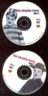 Chaplin Revue 2 Disc DVD Set Charlie Shorts Films  