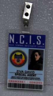NCIS TV Series ID Badge Special Agent Ziva David  