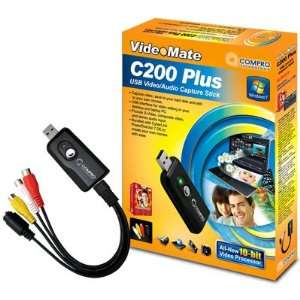  VideoMate C200 Plus USB A/V Capture Stick USB 2.0 Interface Analog 