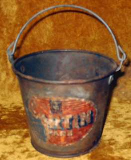 Vintage Primitive Toy Milk Bucket/Candy Container by MARTIN  