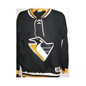  Pittsburgh Penguins Vintage Lace Up jersey XL Sports 