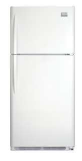   Gallery White 18 Cu Ft Top Freezer Refrigerator FGUI1849LP  