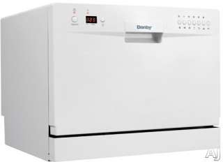 Danby 22 Countertop Dishwasher Energy Star Rated White DDW611WLED 