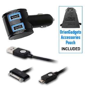  USB Mobile Duo Charging Kit by Qmadix for Apple iPhone 4S 