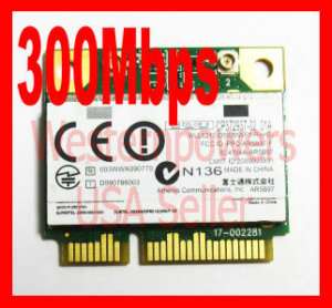 Brand New Atheros Half Mini PCI E Wireless Card 300Mbps  