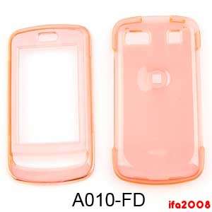 FOR LG XENON GR500 ATT TRANSPARENT PINK CASE COVER SKIN FACEPLATE 