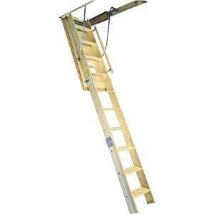   Industries, Inc. 8.9 Wood Attic Ladder AE 89