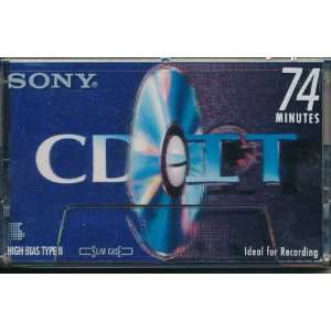   CDIT 74 minutes High Bias Type II Audio Cassette Tape Electronics