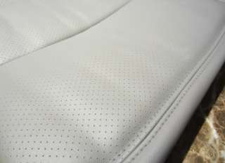 brand new replacement leather seat cover with perforated inserts works 