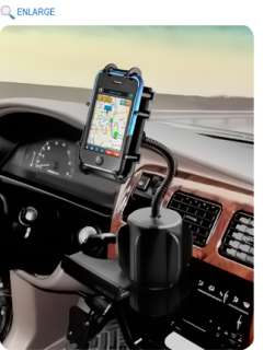 CAR DRINK CUP HOLDER MOUNT FOR UNIVERSAL PDA SERIES  
