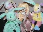Ty Beanie Baby Easter Gift Rabbits & Bunni