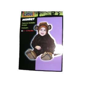  Infant Toddler Monkey Halloween Costume 6 12 Months 