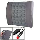 Bubble Waist Back Massage Gray Cushion for Car Sofa