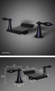 OIL RUBBED BRONZE ROMAN WIDESPREAD WATERFALL FAUCET TUB  