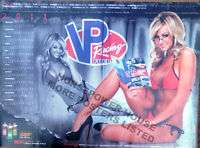   2012 VP RACING FUEL GARAGE SHOP BIKINI PIN UP POSTER CALENDAR  