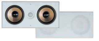 DUAL 6.5 2 WAY IN WALL CENTER CHANNEL SPEAKER SYSTEM 858399590363 