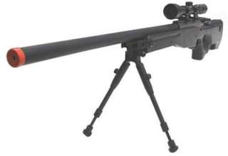 Mauser Airsoft Sniper Rifle   W/BI POD & 3 9X40 SCOPE   Spring  