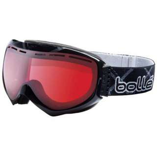 Bolle 20532 Quasar Ski Goggles Black Plaid Vermillon  