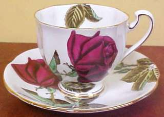 Royal Standard English Rose Bone China Cup & Saucer Set  