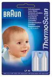 Braun LF40 Thermoscan Ear Thermometer Lens Filter   New  