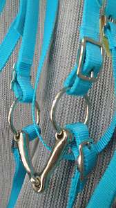    Horse or MuleNylon Bridle with Snaffle Bit.Made in the USA