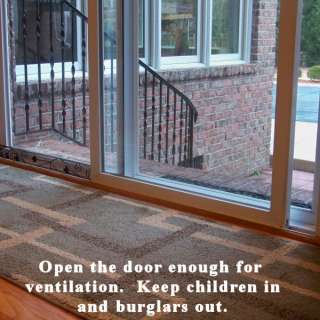 Sliding Glass Patio Door Interior Window for Home Security Lock New 