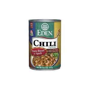 Eden Foods, Bean Chili Pinto Spelt, 14.5 OZ (Pack of 3)  