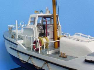 USCG Utility Boat Wooden Model Ship 16 Coast Guard  