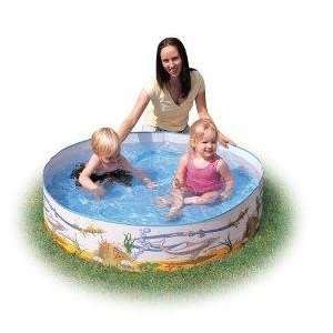 Bestway Fill N Fun Pool 122cm X 25cm Ocean Life Inflatable 