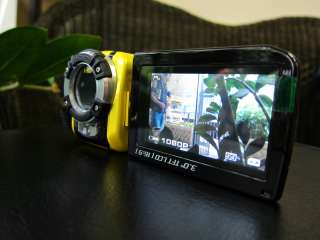 Full HD 1080p Camcorder, 16MP underwater digital video camera, IPX8 
