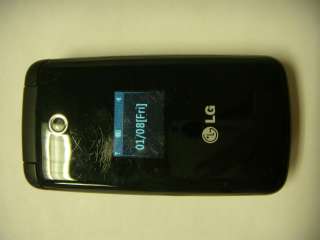 Tracfone LG 420 G Flip Camera Black Cell Phone  