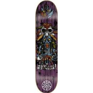 Black Label Shannon Blood & Guts Deck 8.0 Blacklight Skateboard Decks 