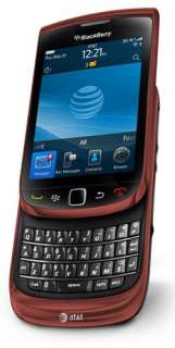 BlackBerry Torch 9800 Phone, Red (AT&T)