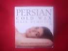 persian cold wax face leg body hair removal strips safe