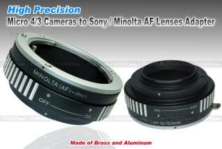 Minolta AF Sony Lens Adapter for Olympus PEN E P2 E PL1  